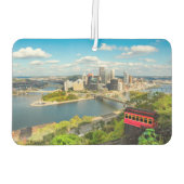 Pittsburgh Pennsylvania Duquesne Incline Autolufterfrischer (Rückseite)