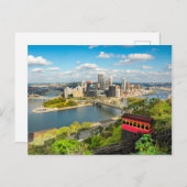 Pittsburgh Pennsylvania Duquesne Incline Postkarte (Vorne/Hinten)