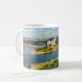 Pittsburgh Pennsylvania Duquesne Incline View Kaffeetasse (Vorderseite Links)