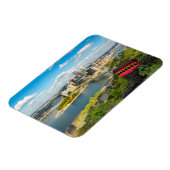 Pittsburgh Pennsylvania Duquesne Incline View Magnet (Linke Seite)