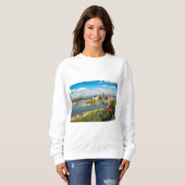 Pittsburgh Pennsylvania Duquesne Incline View Sweatshirt (Vorne ganz)