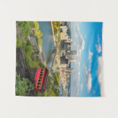 Pittsburgh Pennsylvania Duquesne Incline View Wandteppich (Vorderseite (Horizontal))