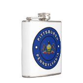 Pittsburgh Pennsylvania Flachmann (Rechts)