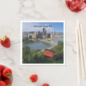 Pittsburgh Pennsylvania Fotografie Serviette (Beispiel)