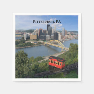 Pittsburgh Pennsylvania Fotografie Serviette