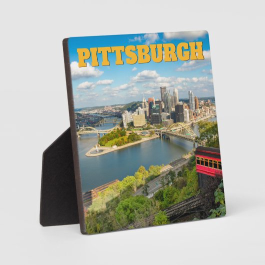 Pittsburgh Pennsylvania  Fotoplatte (Vorderseite)