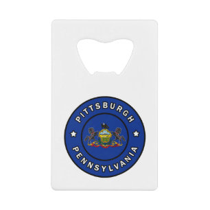 Pittsburgh Pennsylvania Geldbeutel Flaschenöffner