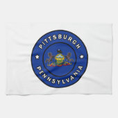 Pittsburgh Pennsylvania Geschirrtuch (Horizontal)