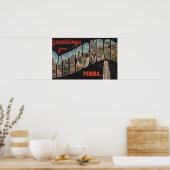 Pittsburgh, Pennsylvania - Große Briefszenen Poster (Küche)
