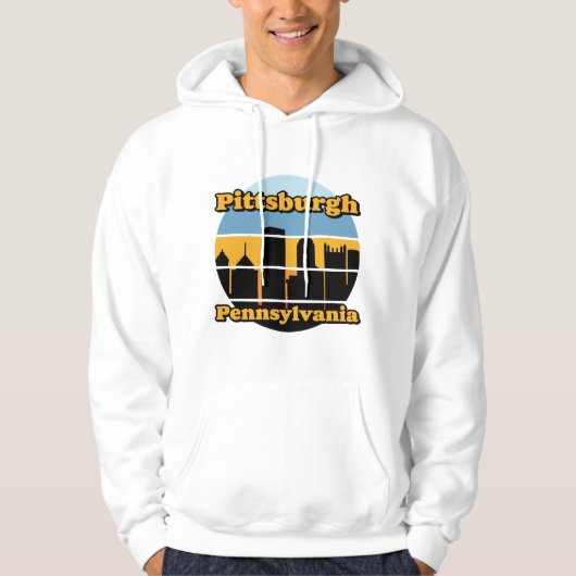 Pittsburgh, Pennsylvania Hoodie (Vorderseite)