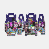 Pittsburgh, Pennsylvania in Graffiti Geschenkschachtel (Ungefaltet)