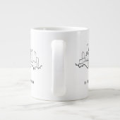 Pittsburgh Pennsylvania Jumbo-Tasse (Rückseite)