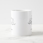 Pittsburgh Pennsylvania Jumbo-Tasse (Vorderseite)