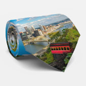 Pittsburgh Pennsylvania Krawatte (Gerollt)
