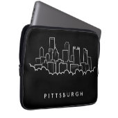 Pittsburgh Pennsylvania Laptopschutzhülle (Vorne Rechts)