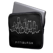 Pittsburgh Pennsylvania Laptopschutzhülle (Vorderseite Links)