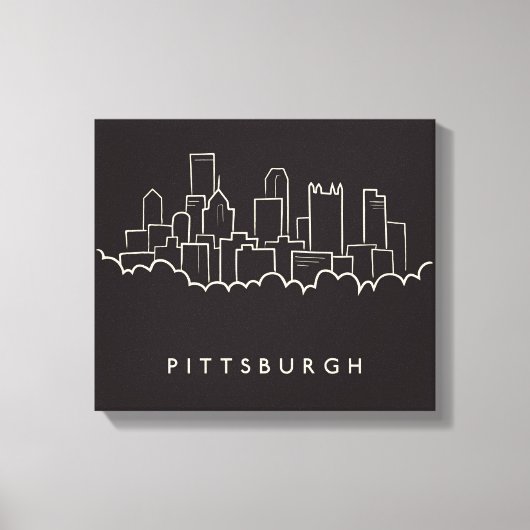 Pittsburgh Pennsylvania Leinwanddruck (Vorderseite)