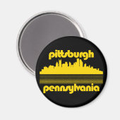Pittsburgh Pennsylvania Magnet (Vorderseite/Rückseite)