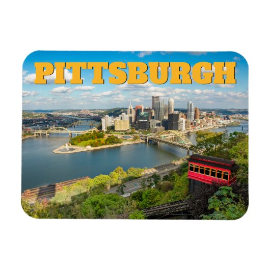 Pittsburgh Pennsylvania Magnet (Horizontal)