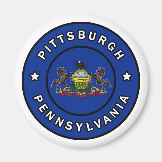 Pittsburgh Pennsylvania Magnet (Vorne)