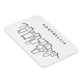 Pittsburgh Pennsylvania Magnet (Rechte Seite)