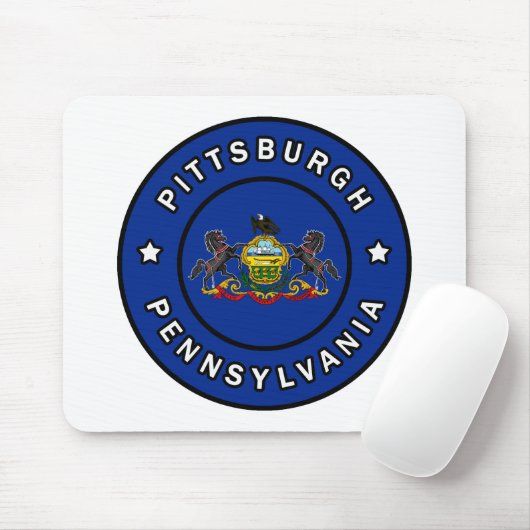 Pittsburgh Pennsylvania Mousepad (Mit Mouse)