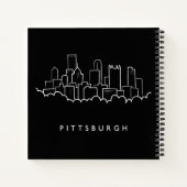 Pittsburgh Pennsylvania Notizblock (Rückseite)