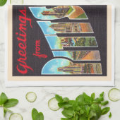 Pittsburgh Pennsylvania PA  Large Letter Postcard Geschirrtuch (Gefaltet)