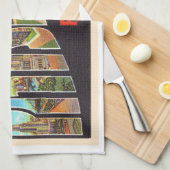 Pittsburgh Pennsylvania PA  Large Letter Postcard Geschirrtuch (Viertel Falte)