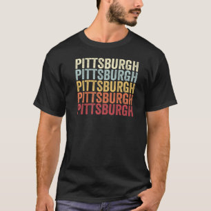 Pittsburgh Pennsylvania Pittsburgh PA Retro T-Shirt