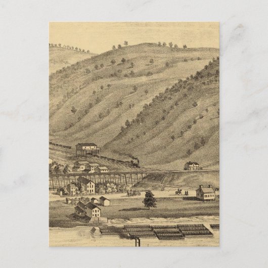 Pittsburgh, Pennsylvania Postkarte (Vorderseite)