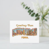 Pittsburgh Pennsylvania Postkarte (Stehend Vorderseite)