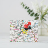 Pittsburgh, Pennsylvania Postkarte (Stehend Vorderseite)