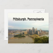 Pittsburgh, Pennsylvania Postkarte (Vorne/Hinten)