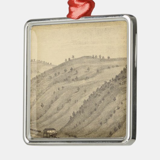 Pittsburgh, Pennsylvania Silbernes Ornament (Links)