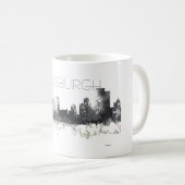 PITTSBURGH PENNSYLVANIA SKYLINE - Getränk-Tasse Kaffeetasse (VorderseiteRechts)