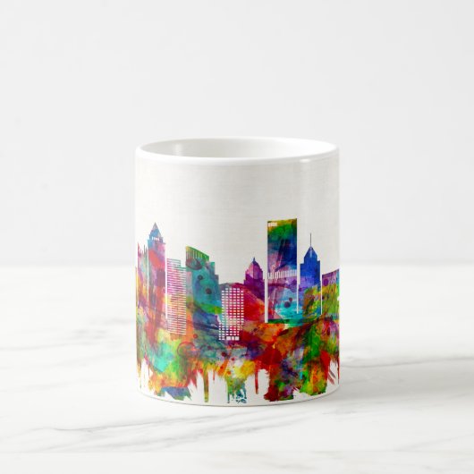 Pittsburgh Pennsylvania Skyline Kaffeetasse (Mittel)