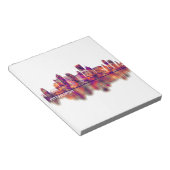 Pittsburgh Pennsylvania Skyline Notizblock (angewinkelt)