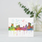 PITTSBURGH PENNSYLVANIA SKYLINE POSTKARTE (Stehend Vorderseite)