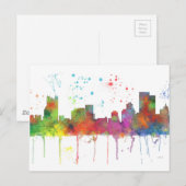 PITTSBURGH PENNSYLVANIA SKYLINE POSTKARTE (Vorne/Hinten)