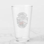 Pittsburgh Pennsylvania Steel City Skyline Incline Glas (Rückseite)