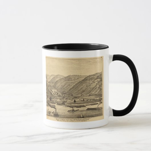 Pittsburgh, Pennsylvania Tasse (Rechts)