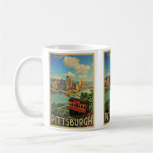 Pittsburgh Pennsylvania Vintage Kaffeetasse (Links)