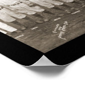 Pittsburgh Pirates Club Foto 1909 Poster (Ecke)