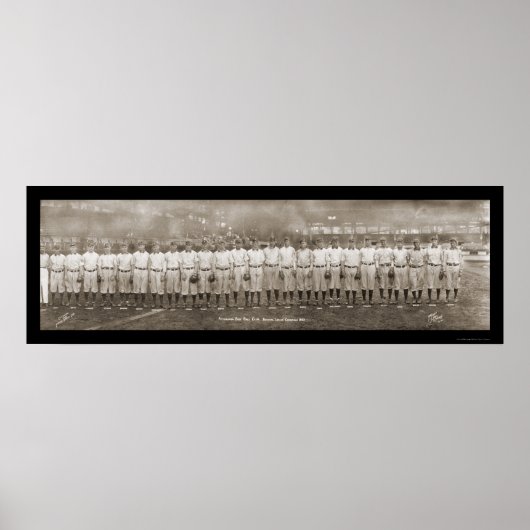 Pittsburgh Pirates Club Foto 1909 Poster (Vorne)