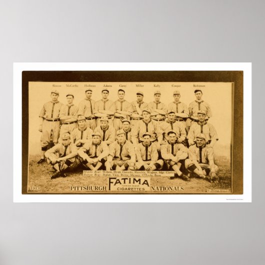 Pittsburgh Pirates Team 1913 Poster (Vorne)