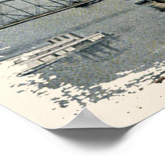 Pittsburgh Point 1931 Canvas Print Poster (Ecke)