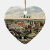 Pittsburgh Point 1931 Keramik Ornament (Vorne)