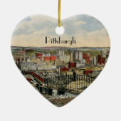 Pittsburgh Point 1931 Keramik Ornament (Hinten)