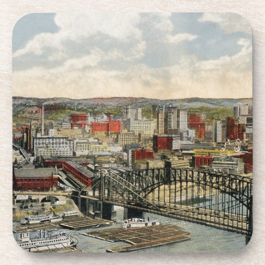 Pittsburgh Point 1931 Untersetzer (Vorderseite)